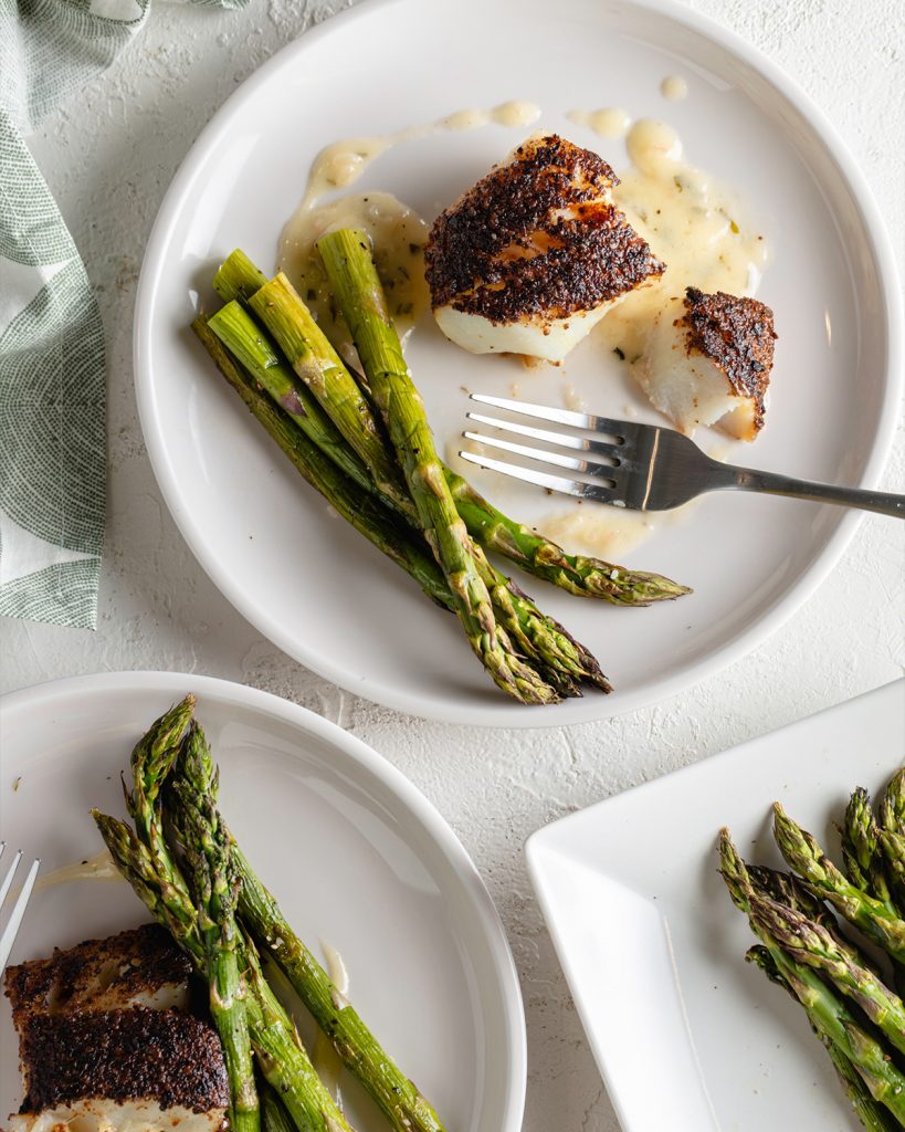 Porcini-Crusted Cod