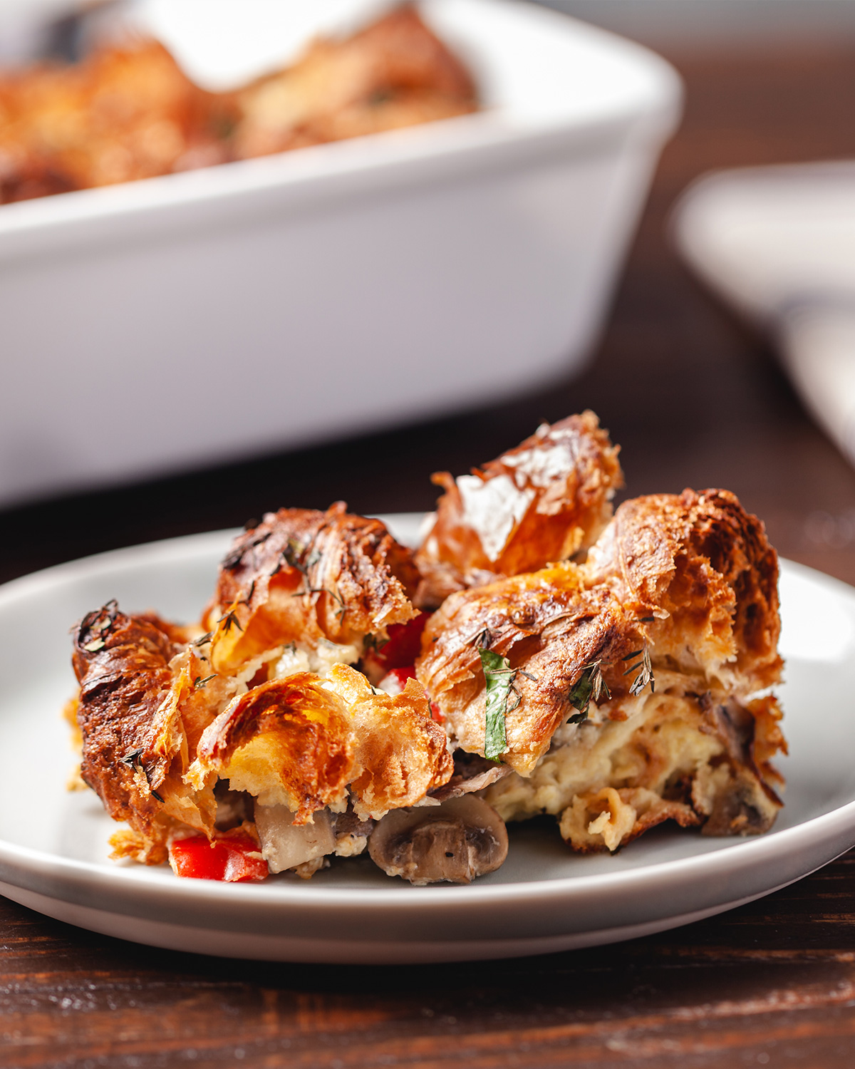 Croissant Egg Bake