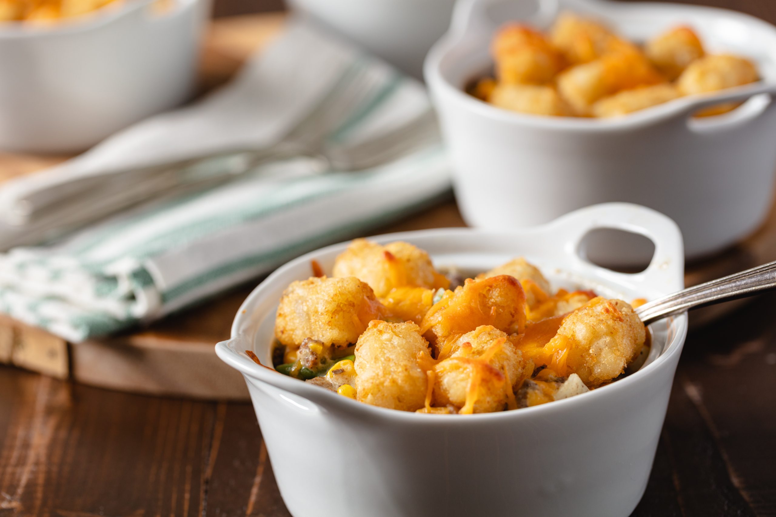 Mini Tots Mini Tater Tot Hotdish