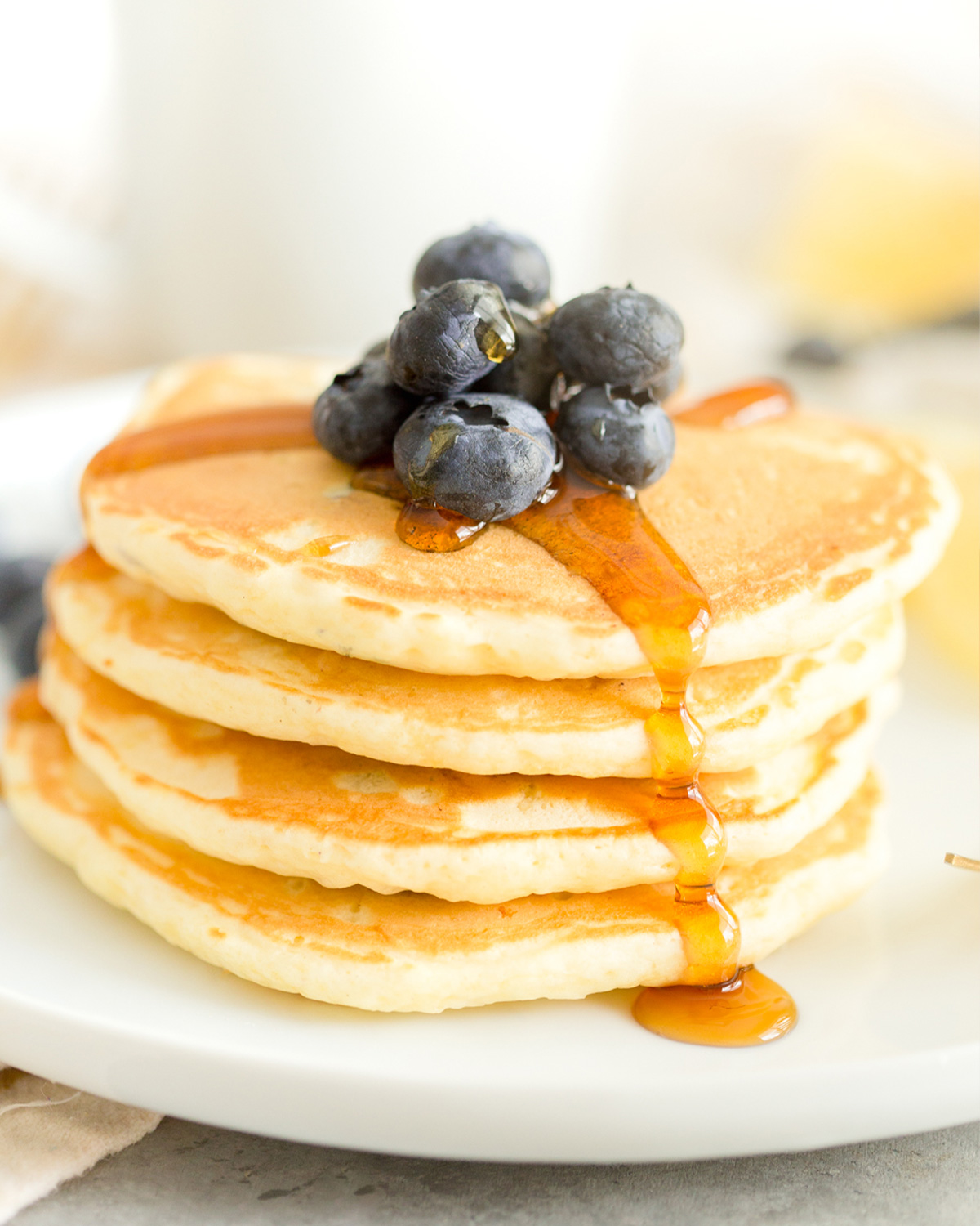Lemon Blueberry Pancakes