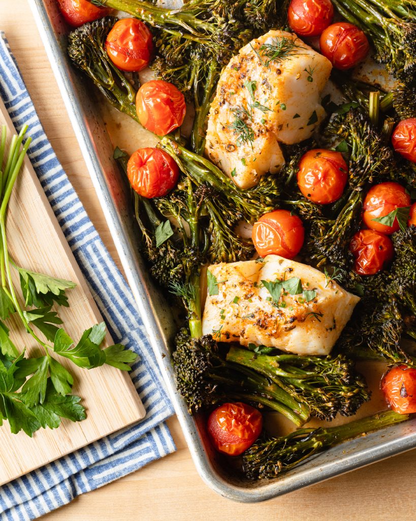 Sheet-Pan Cod