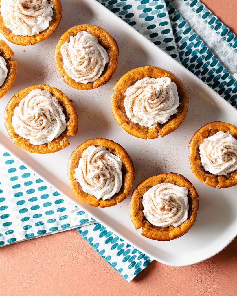 Easy Mini Pumpkin Pies