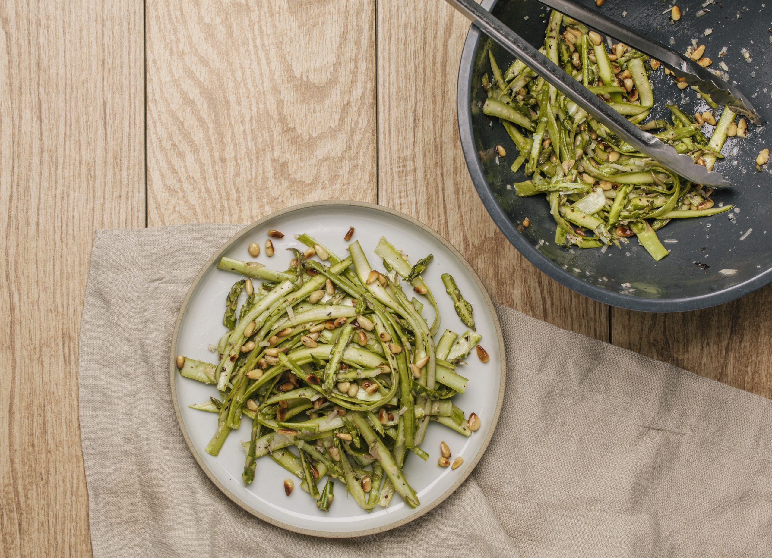 Shaved Asparagus Salad