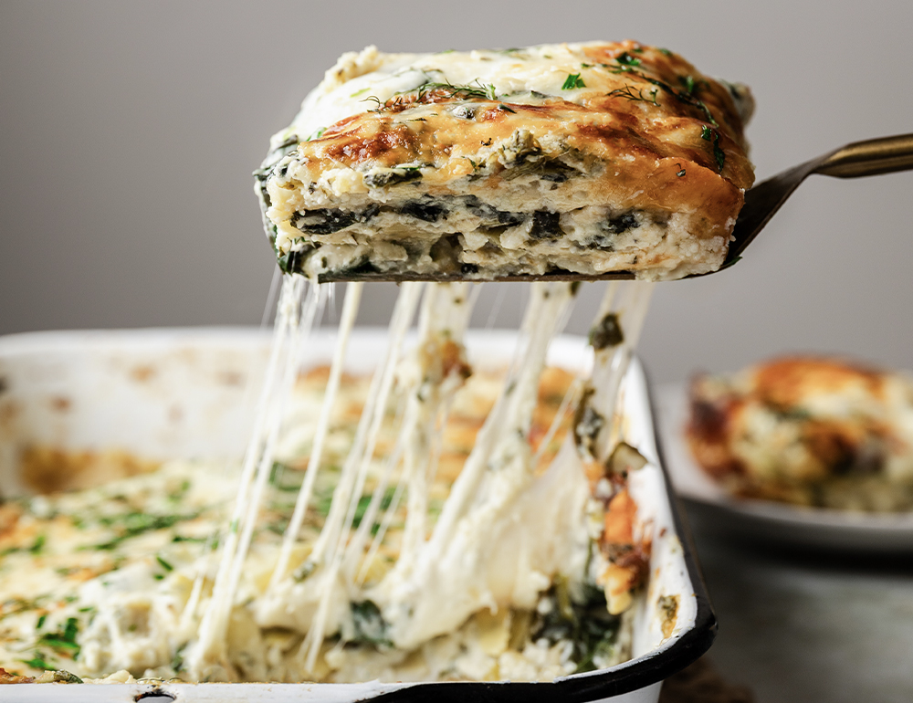 
  Spinach Artichoke Lasagna  -image